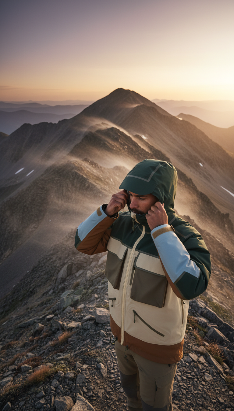 Waterproof Wading Jacket with Breathable Shell — view 3