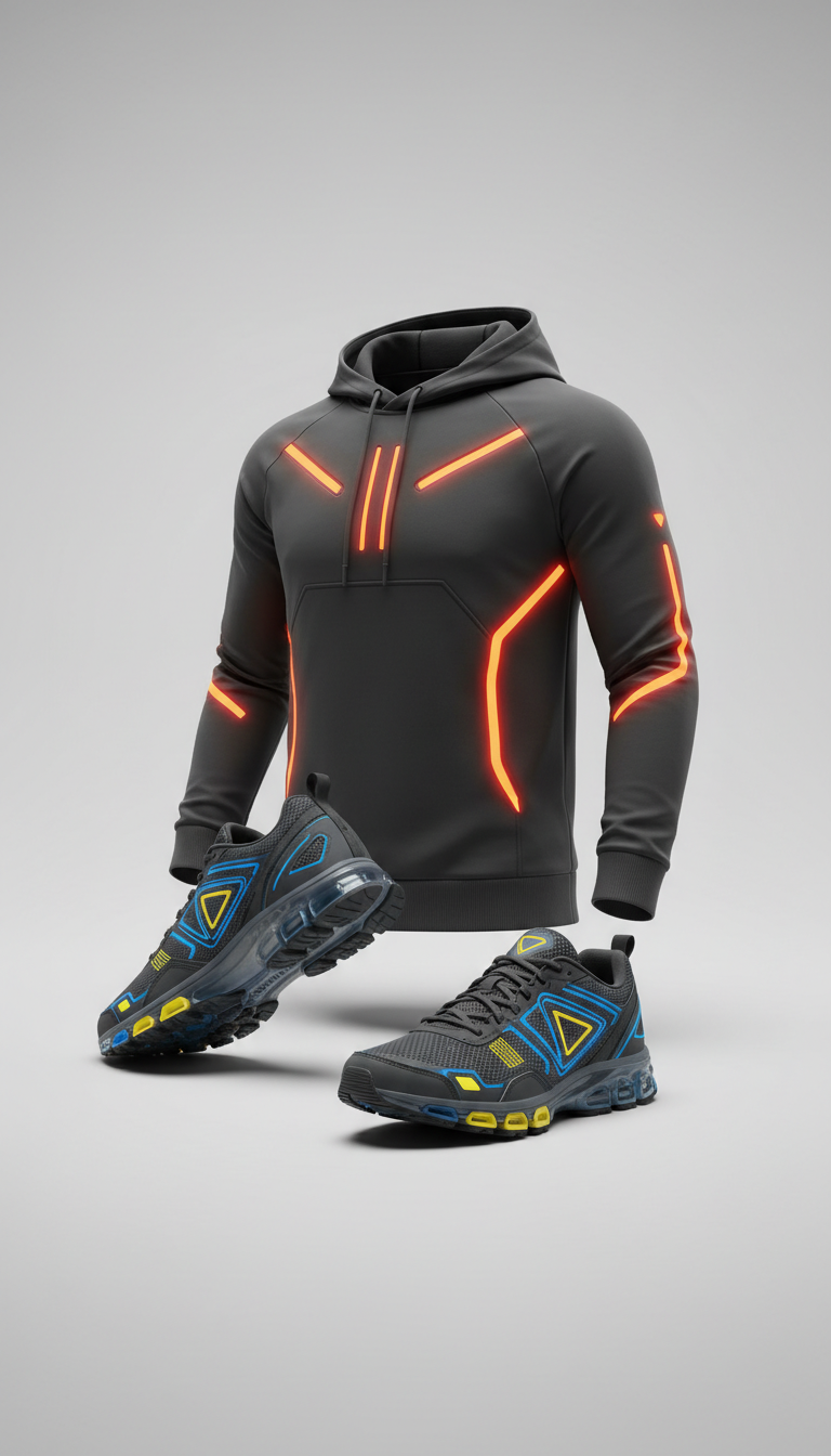 Tech-inspired Athletic Apparel