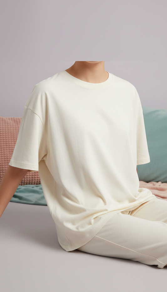 Oversized Everyday Tee Ultra-soft Blend