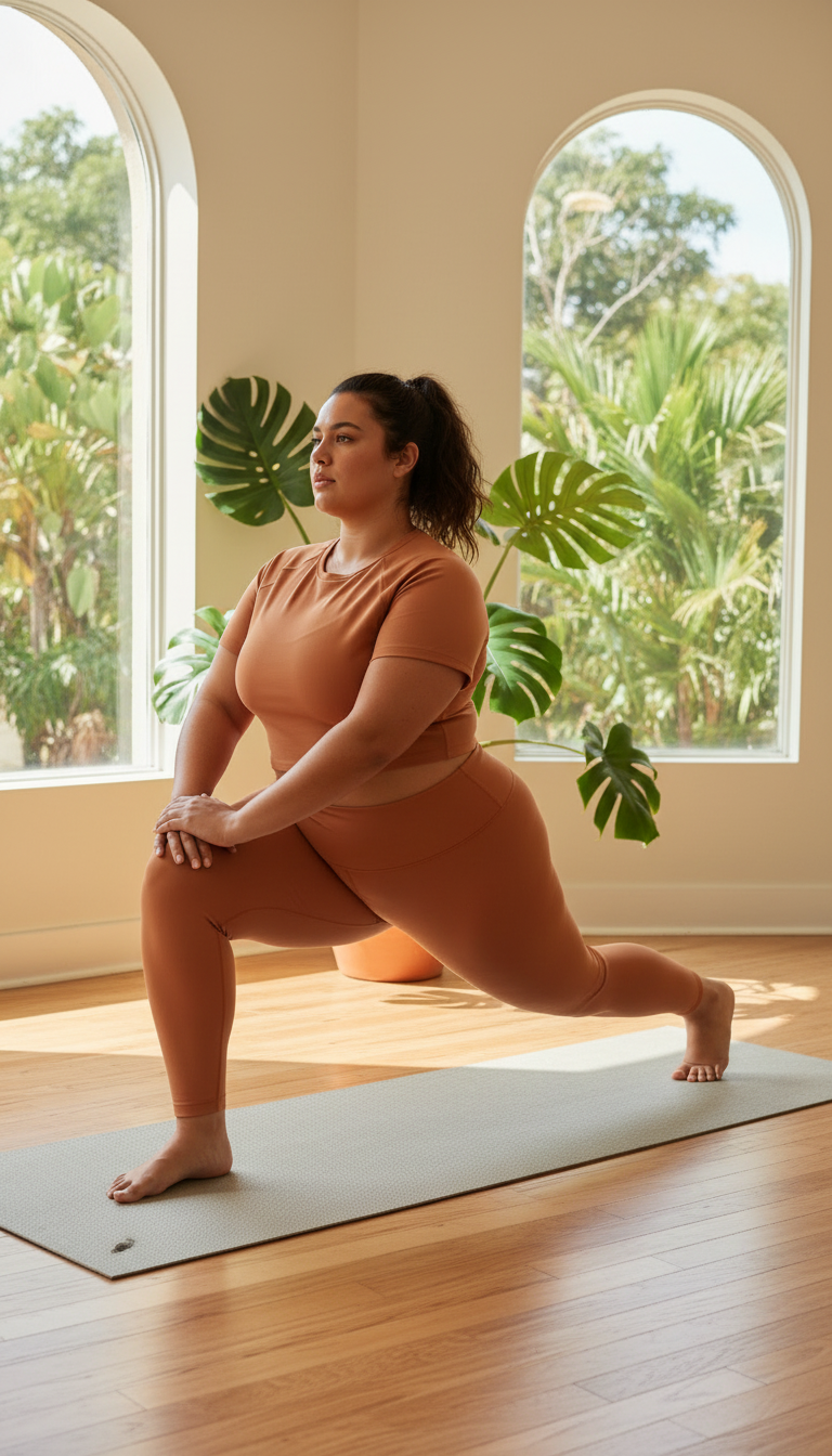 Technical Leggings in Amber — view 3