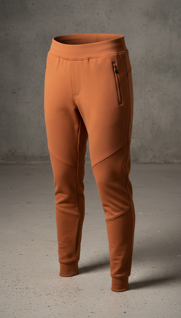 The Grove Joggers in Orange