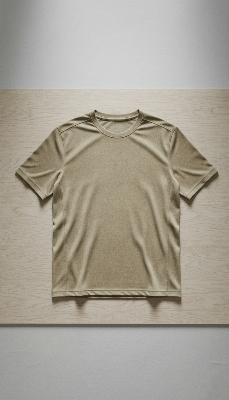 Performance Tee in Sand Dune — view 2