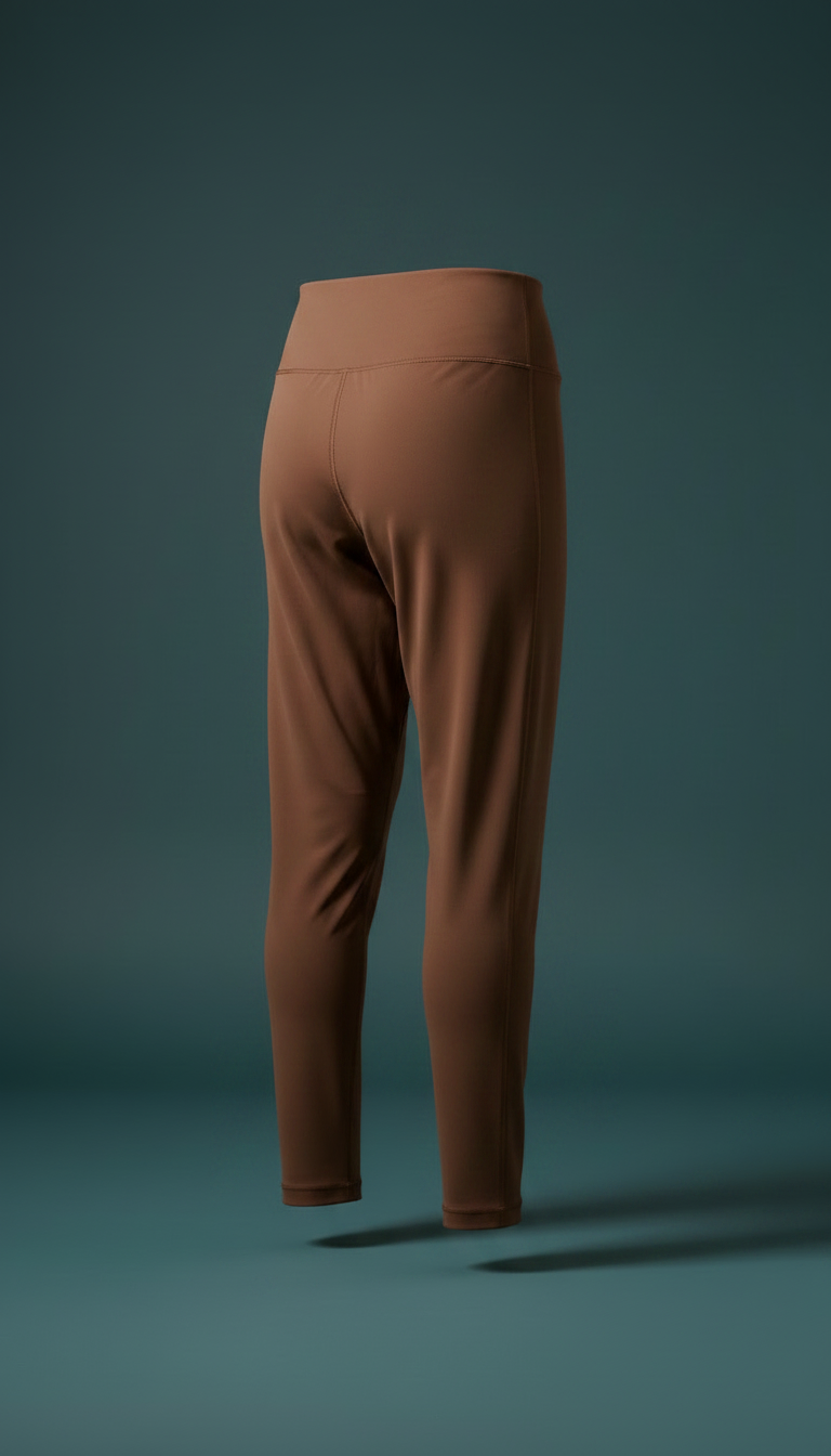 The Fenwick Leggings in Cocoa Brown — view 2