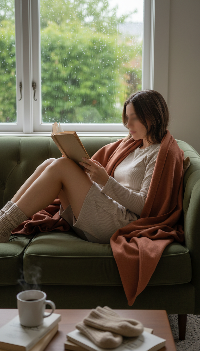 Organic Cotton Lounge Shorts — view 3