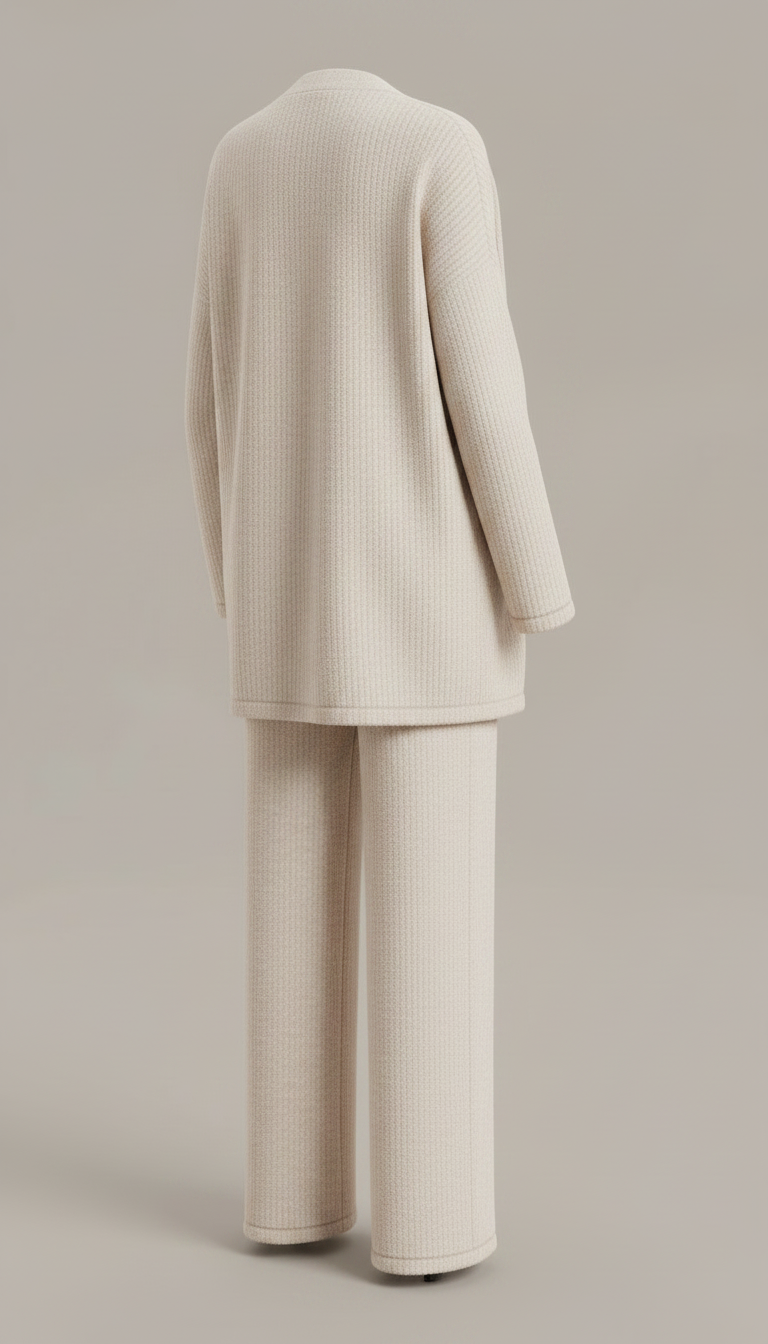 The Alder Lounge Set in Ivory Cream — view 2