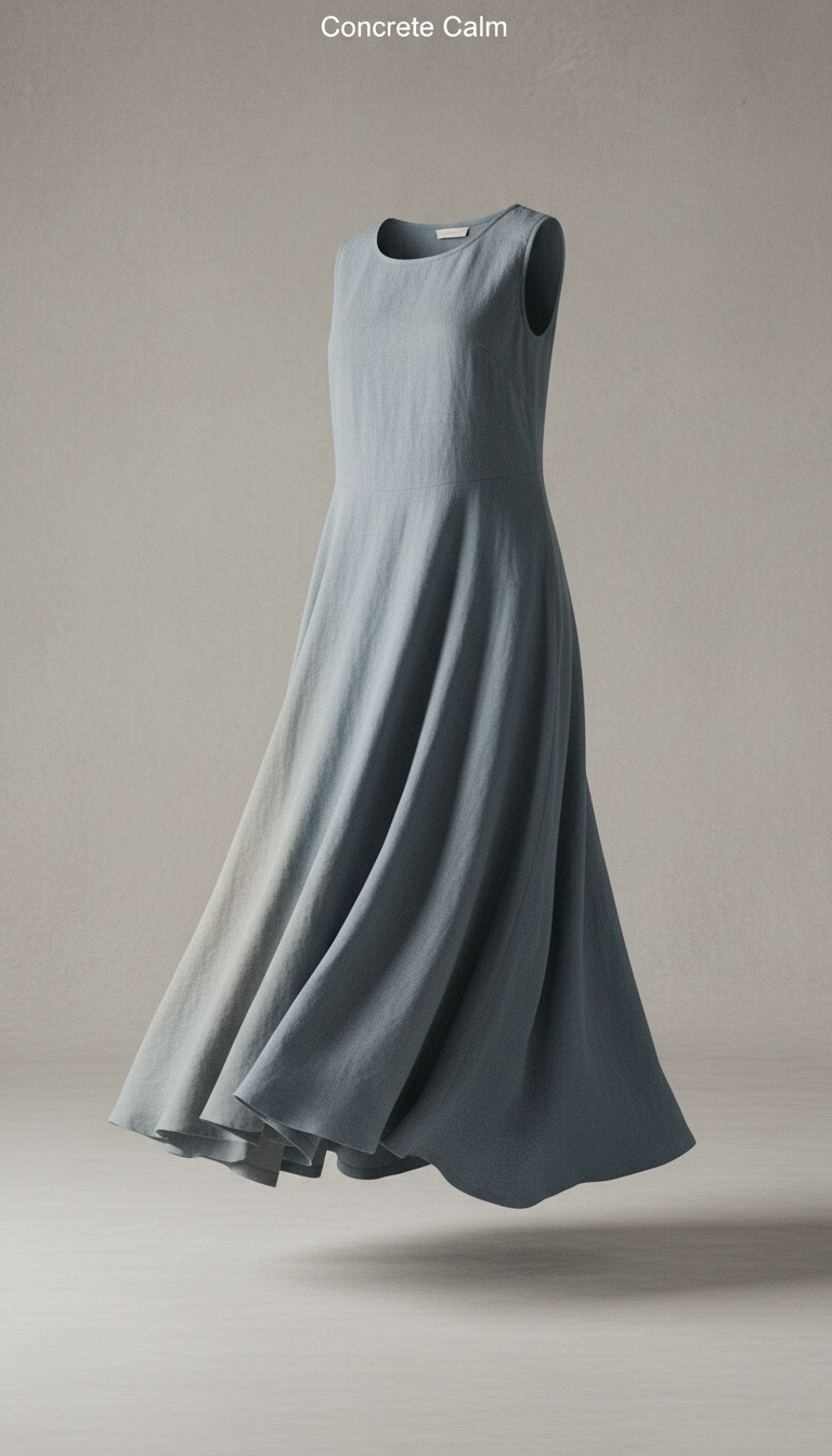 Linen Midi Dress