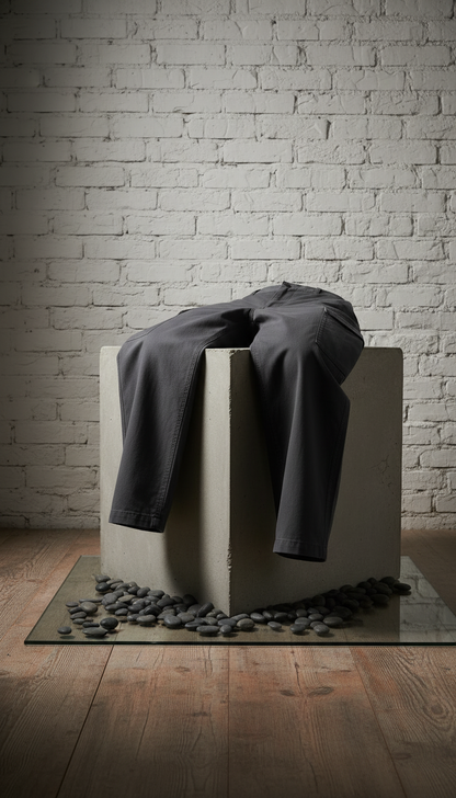 Minimalist Cargo Pants with Tapered Leg — view 2