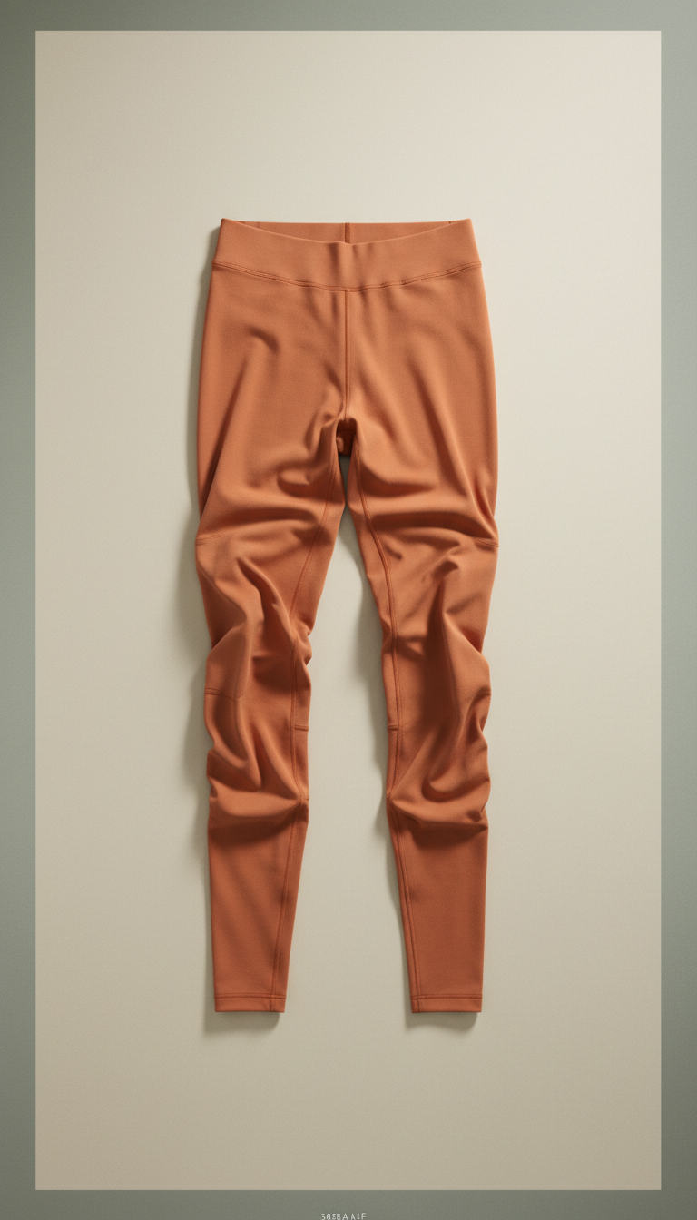 Technical Leggings in Amber