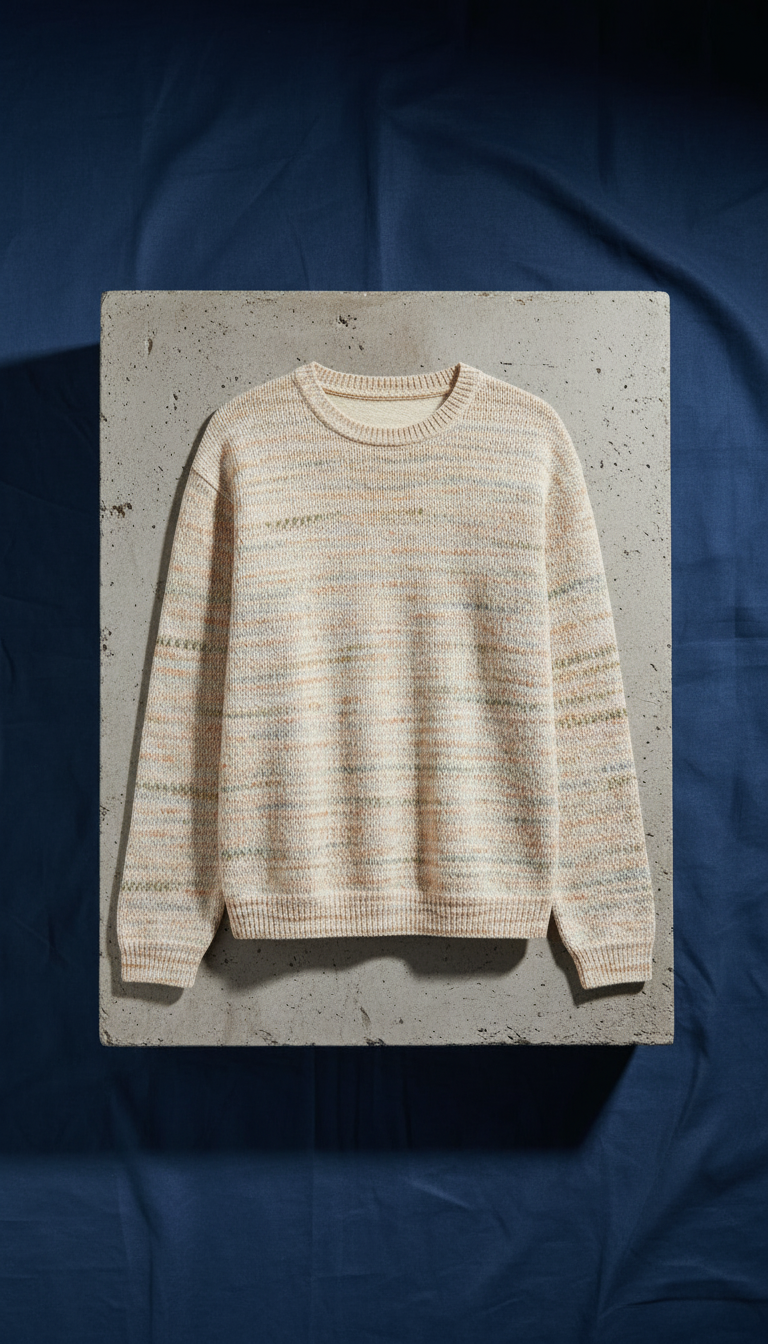 Lightweight Knit Sweatshirt Everyday Layer — view 2