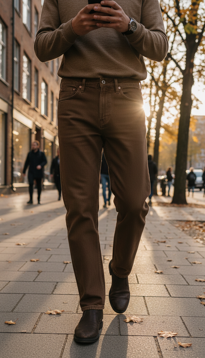 Relaxed Fit Jeans in Denim — view 3