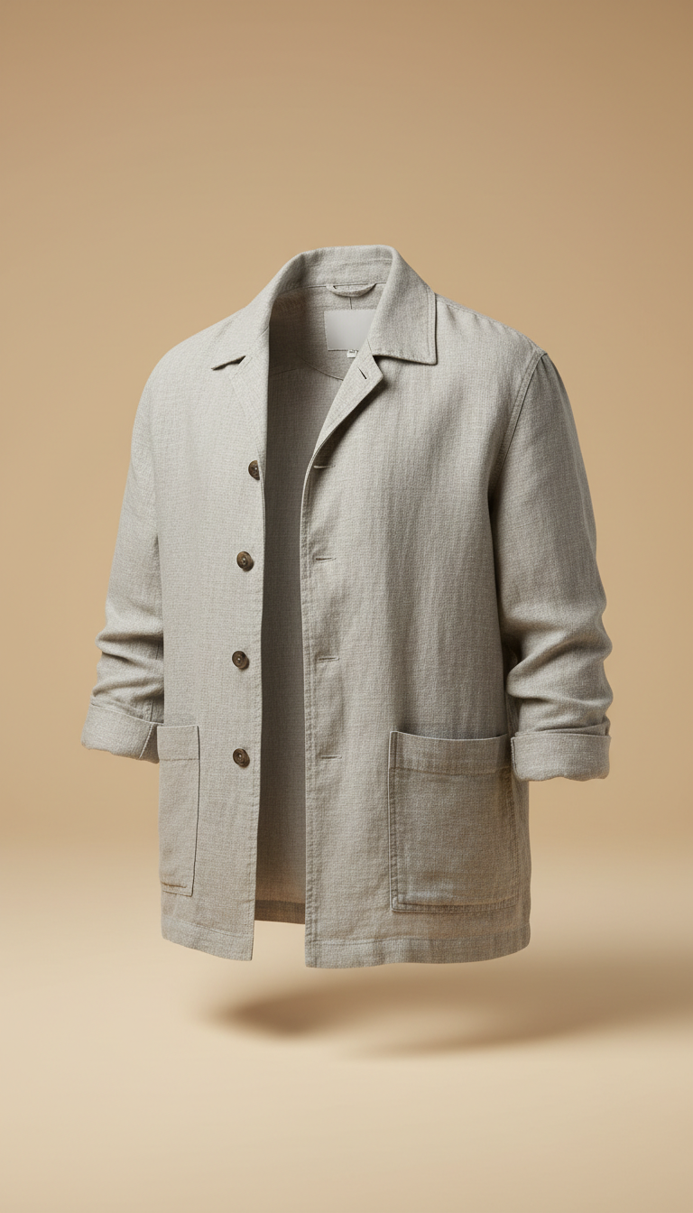 Linen Blend Jacket