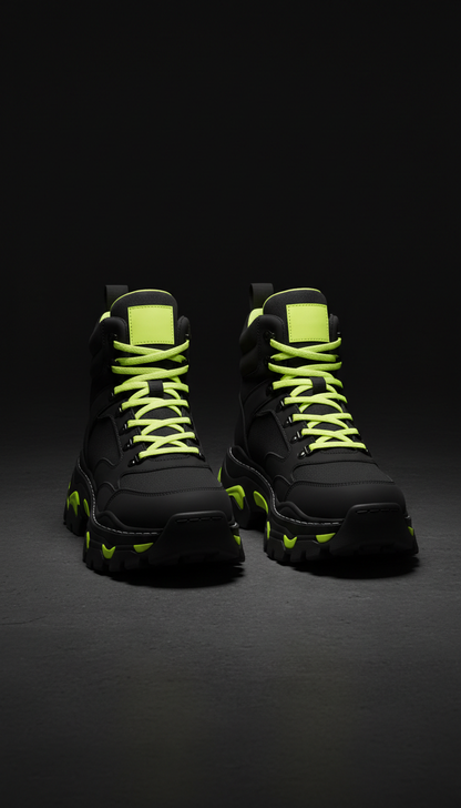 Chunky Boots Volt in Black