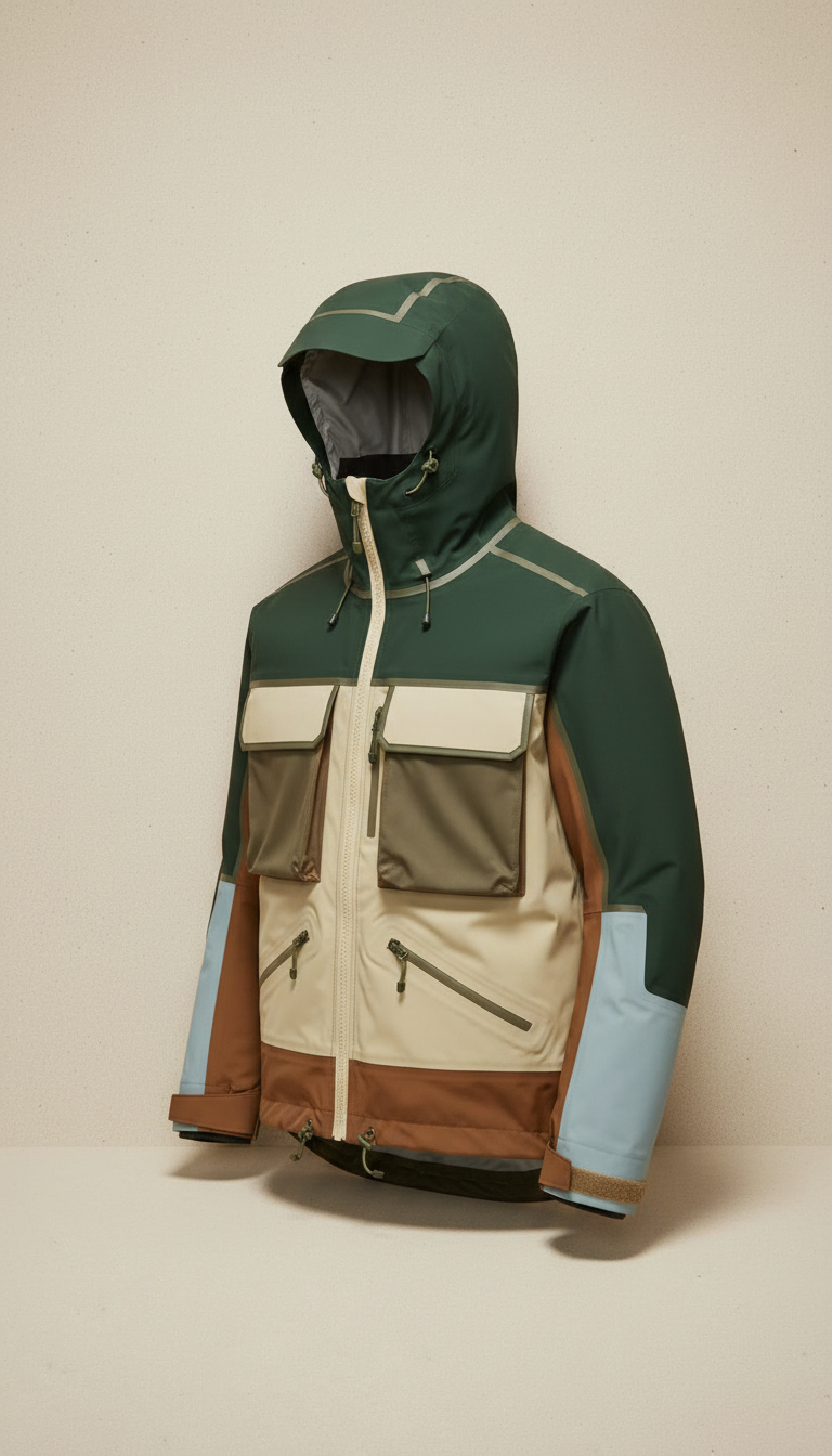 Waterproof Wading Jacket with Breathable Shell — view 2