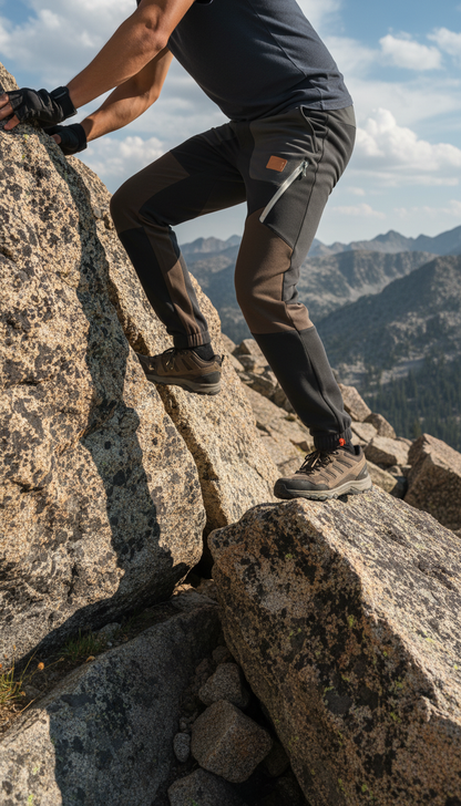 Streamlined Technical Joggers in Matte Stretch — view 3