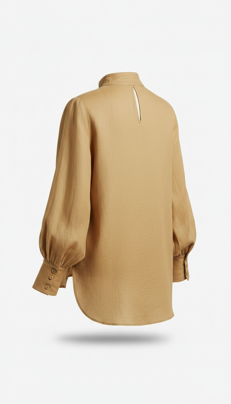 Modern Blouse in Wheat — view 2