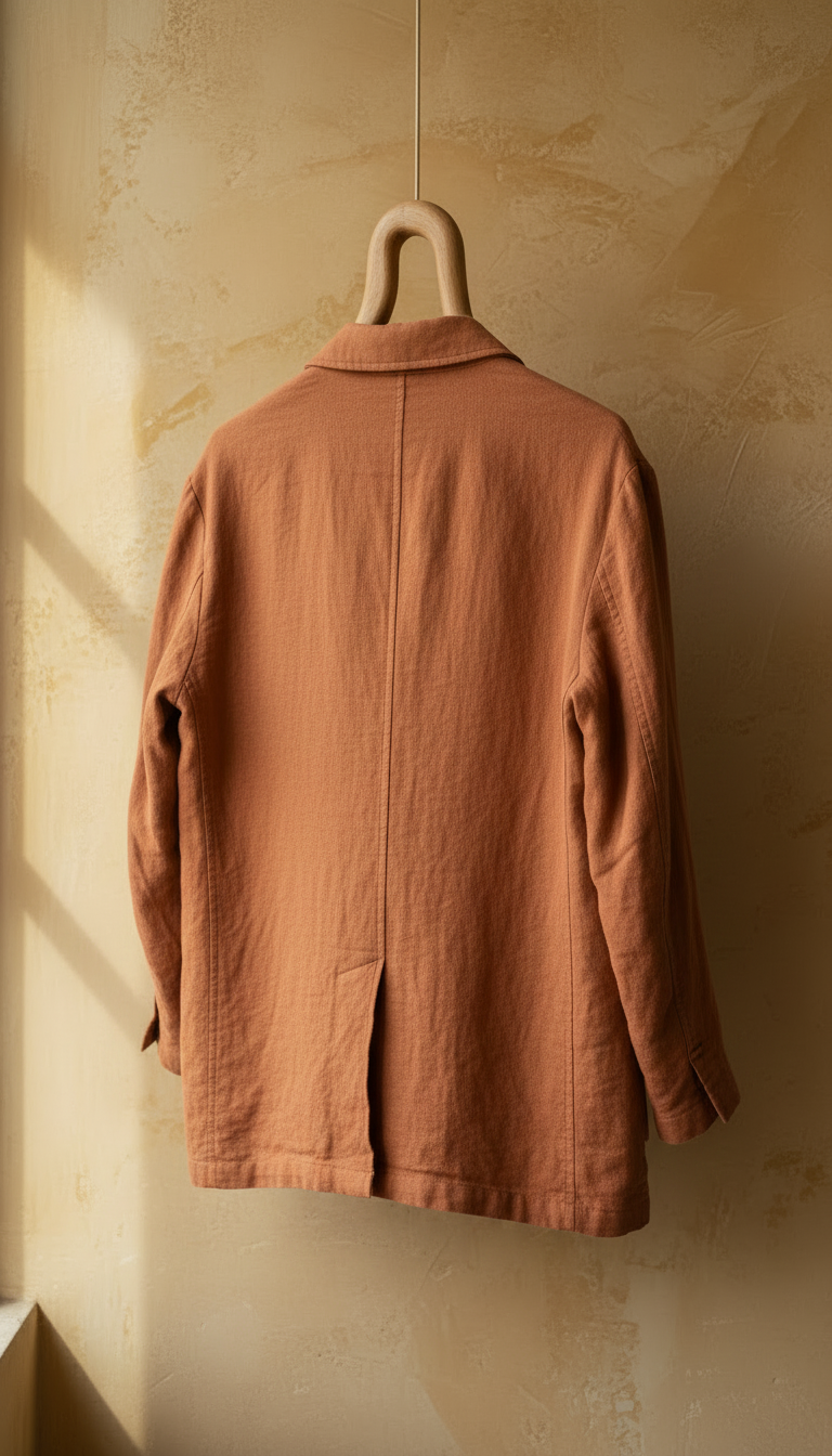 Dyed Jacket in Sienna — view 2