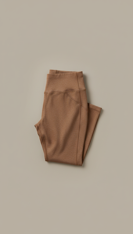 Yoga Leggings in Taupe