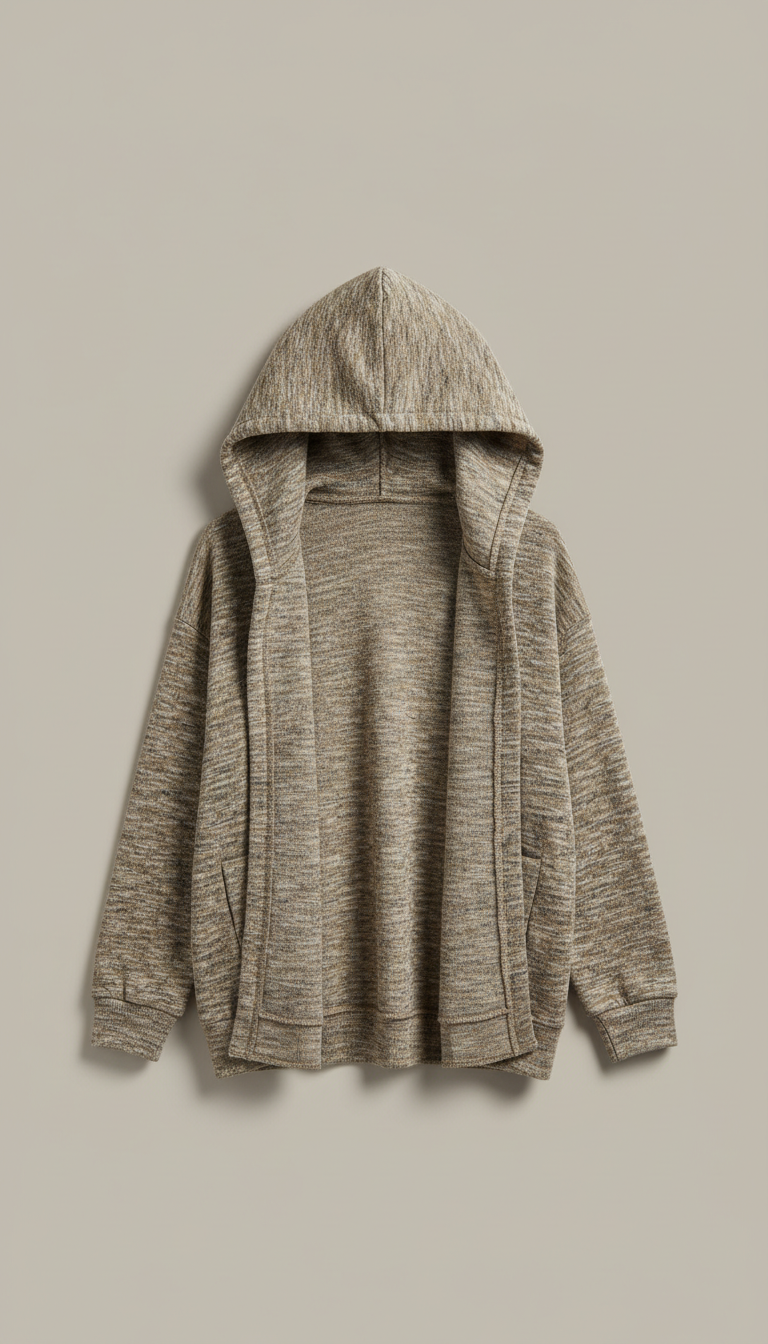 Driftwood Open Hoodie