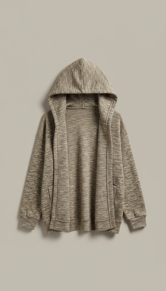 Driftwood Open Hoodie