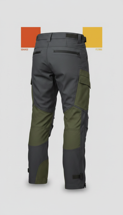 Combat Cargo Pants with Articulated Knees — view 2