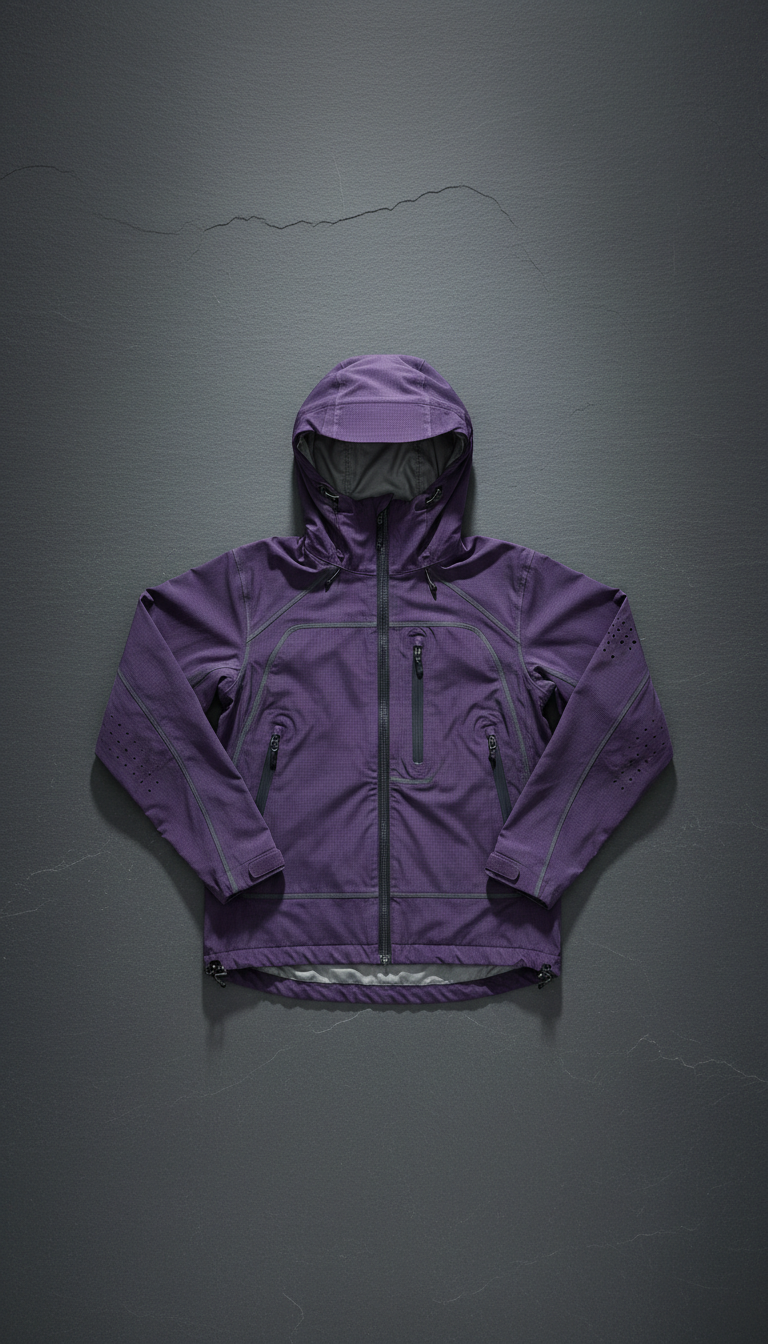 Lightweight Urban Jacket in Purple
