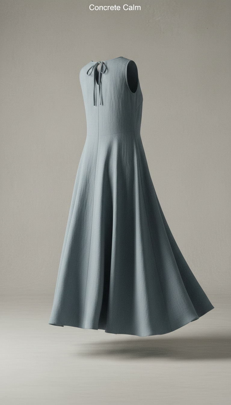 Linen Midi Dress — view 2