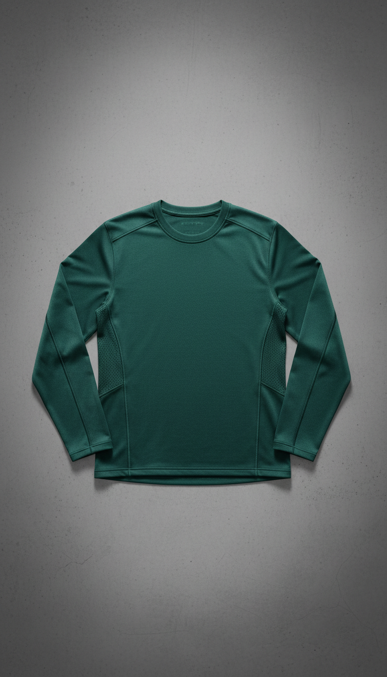 The Reed Athletic Top in Teal Green