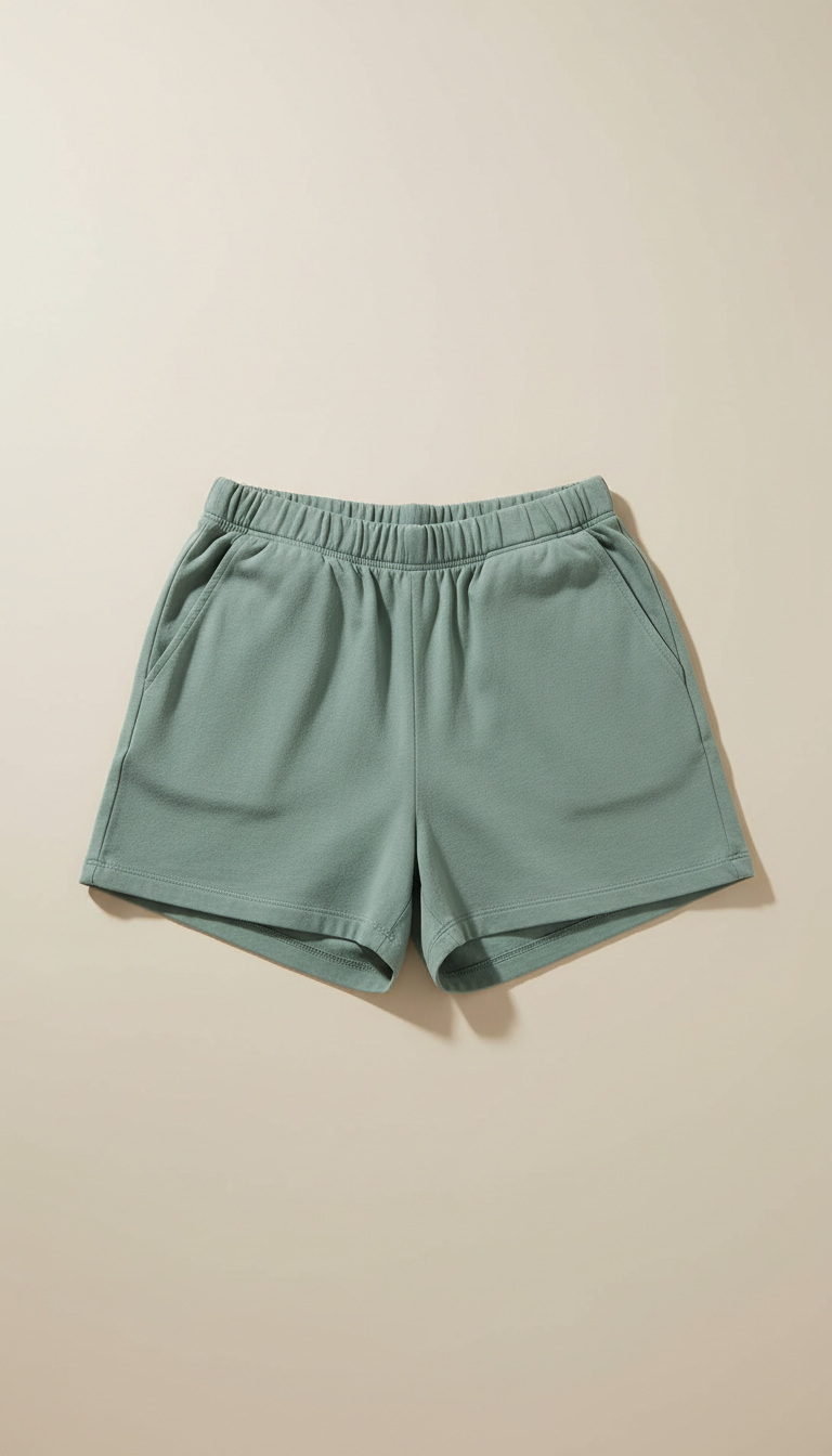 Relaxed Fit Cotton Shorts