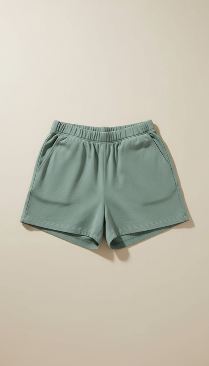 Relaxed Fit Cotton Shorts