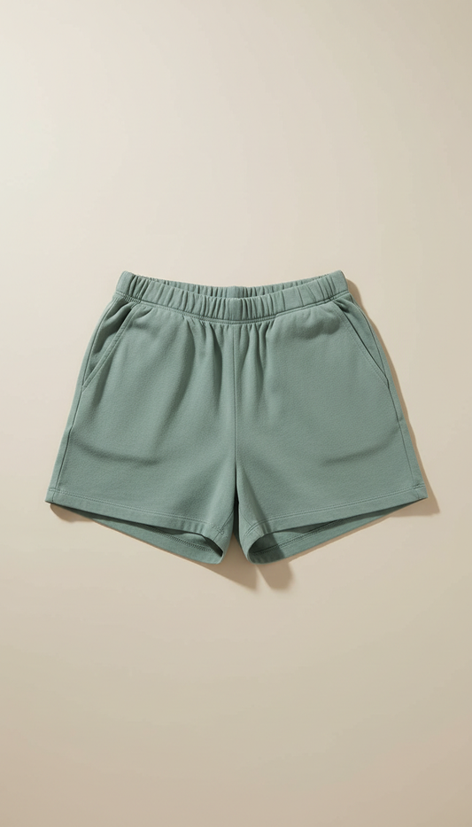 Relaxed Fit Cotton Shorts