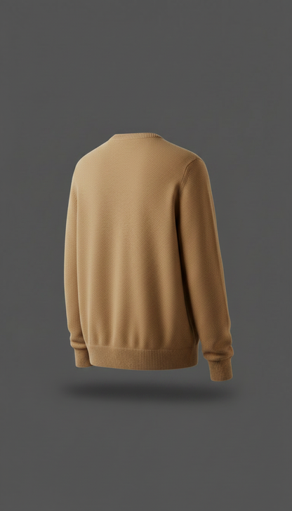 Merino Wool Crewneck Sweater — view 2