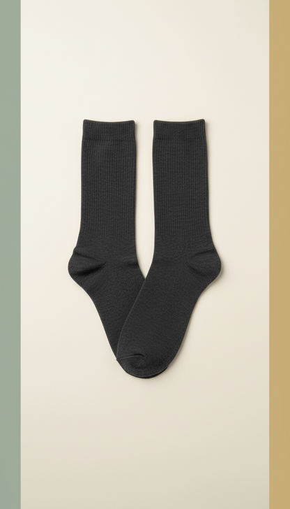 Bamboo Viscose Socks Deep in Graphite