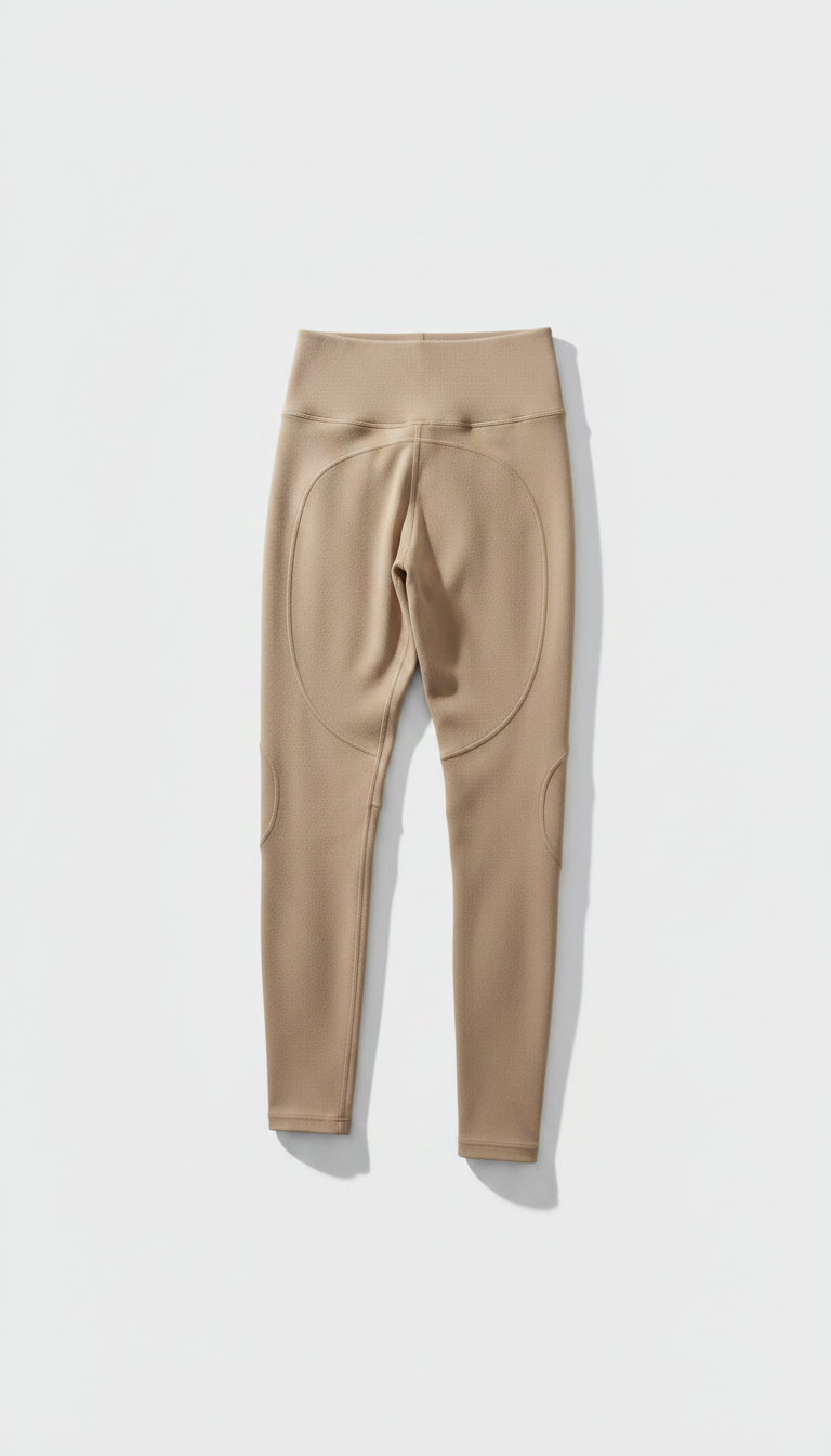 Ergonomic Leggings in Clay Beige — view 2