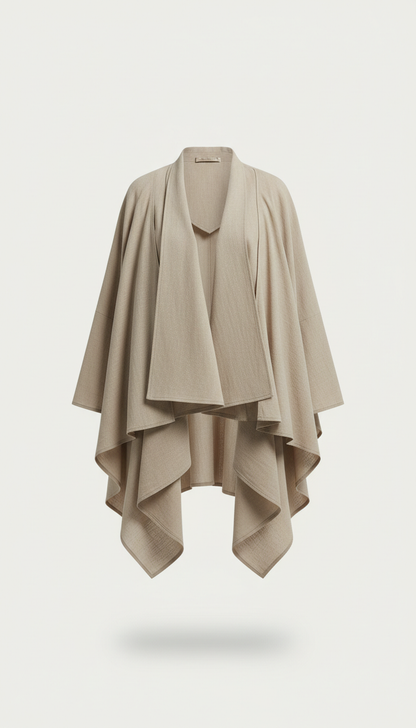 Layered Jacket in Beige