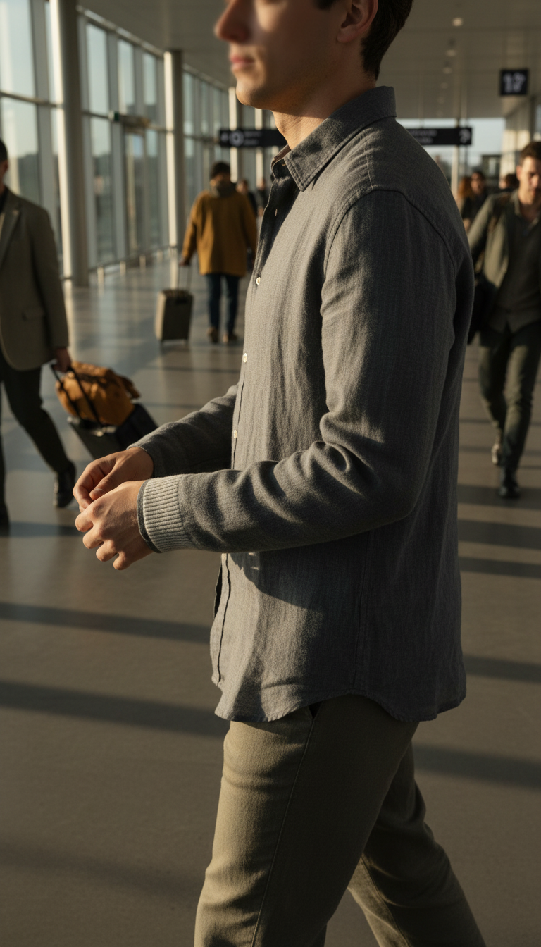 Knit Sweater Made of Fine Merino Wool — view 3