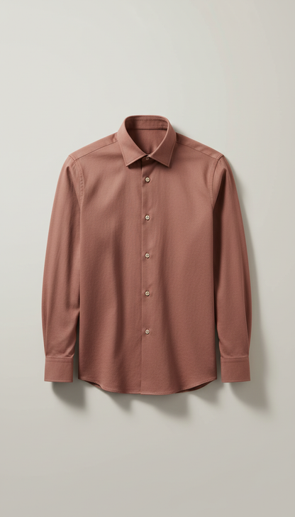 Rosewood Tailored Cotton Shirt