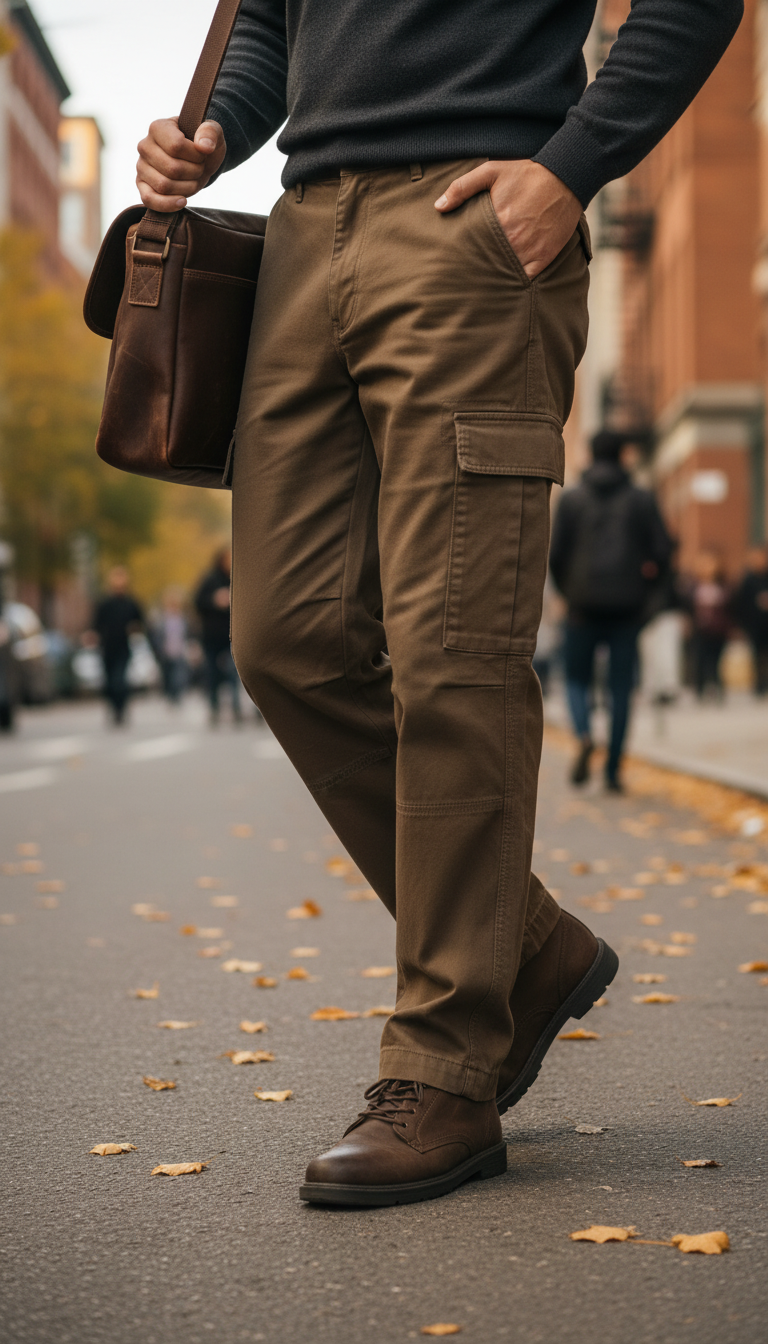 Relaxed Fit Cargo Pants — view 2