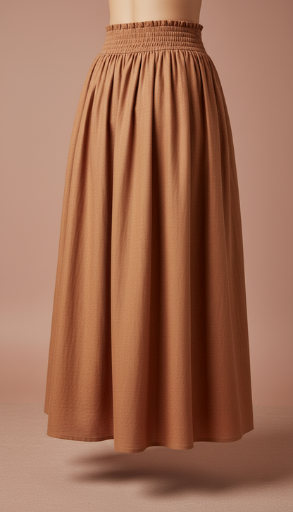 Elastic Waist Skirt — view 2