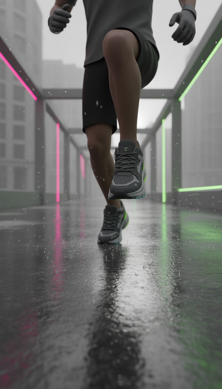 Edition Monochrome Sneaker in Fog — view 2