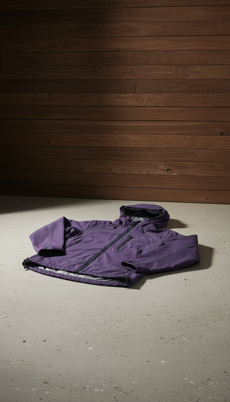 Lightweight Urban Jacket in Purple — view 2
