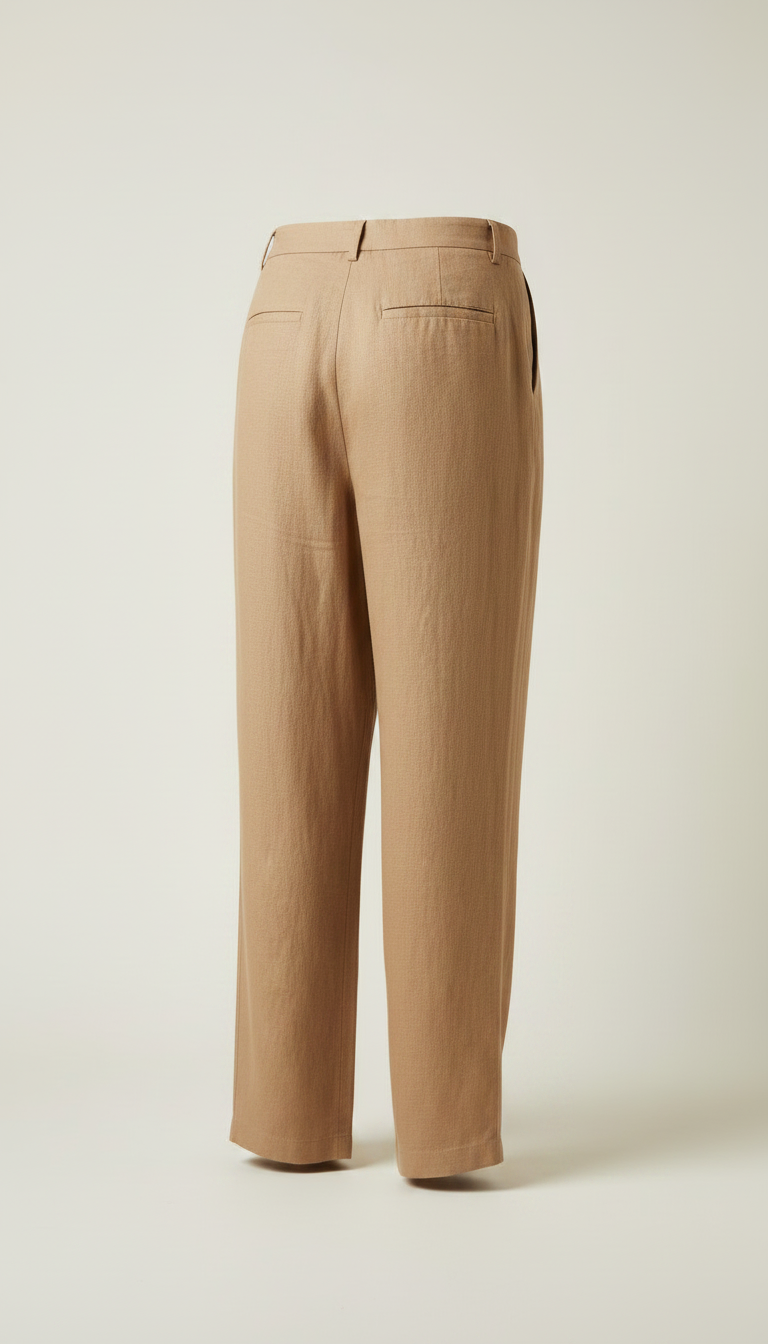 Sandstone Linen Pants — view 2