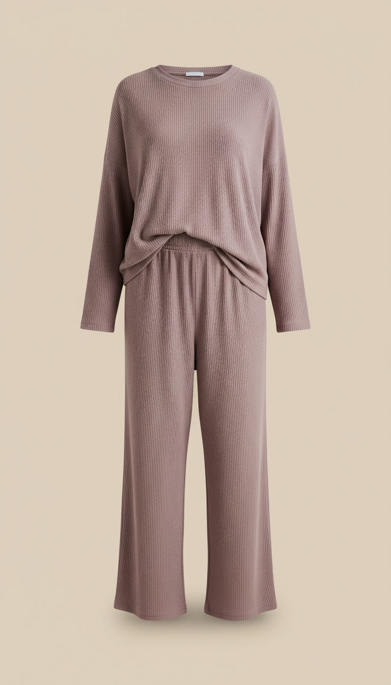 Loungewear Set in Mauve