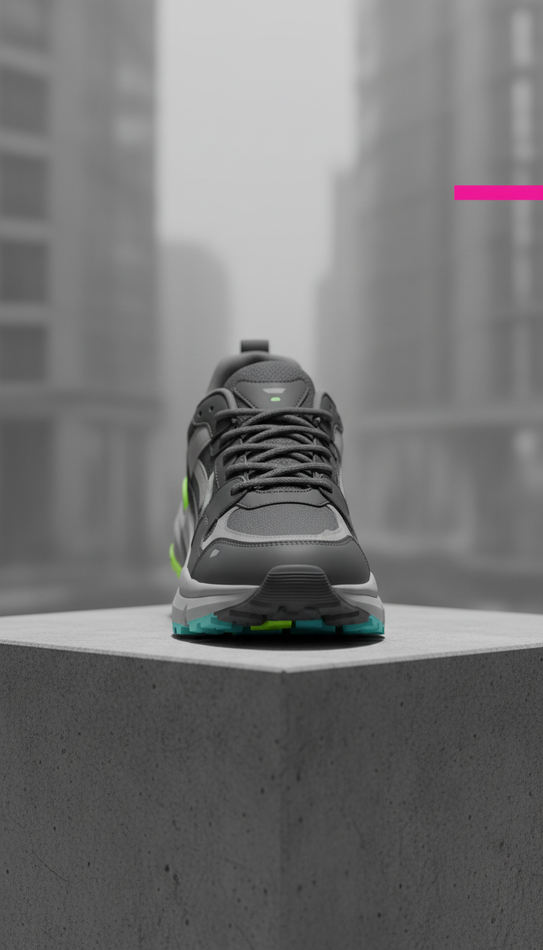 Edition Monochrome Sneaker in Fog