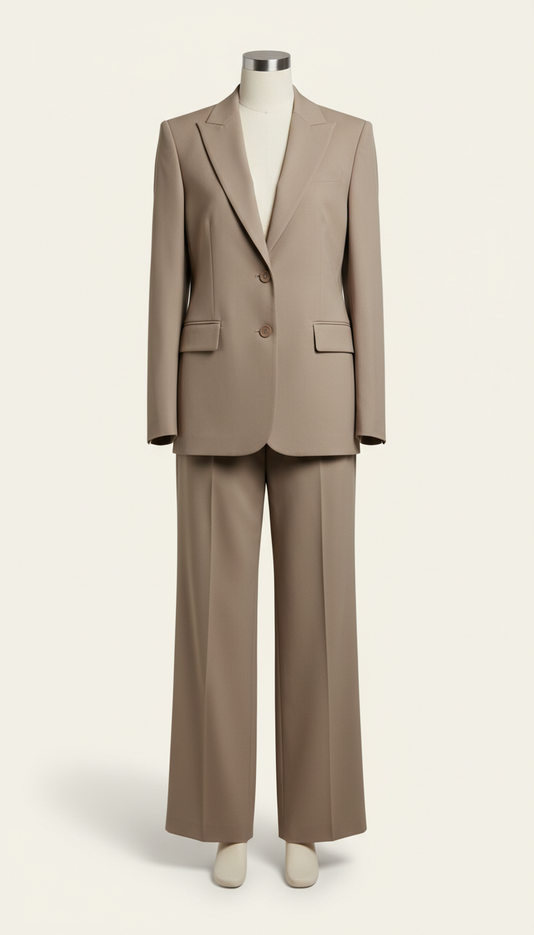 Tailored Separates Set in Antique in Taupe