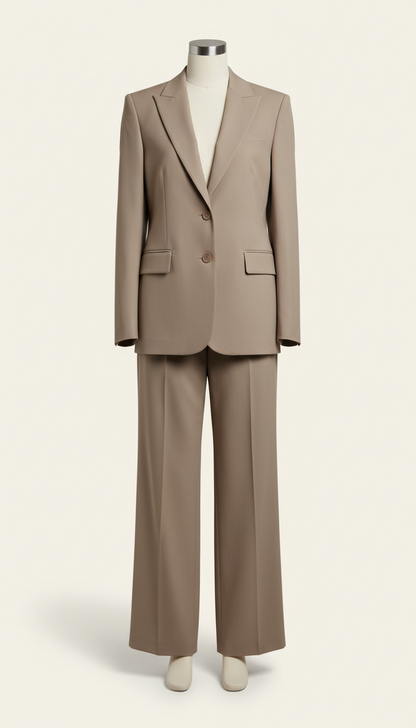 Tailored Separates Set in Antique in Taupe