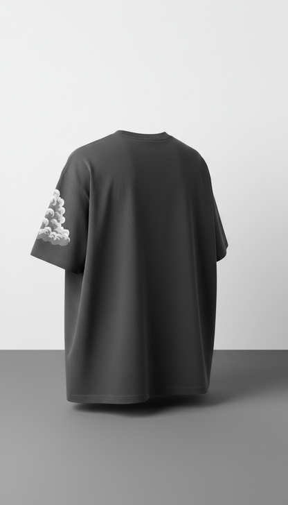 Heavyweight Graphic Tee in Smoke — view 2
