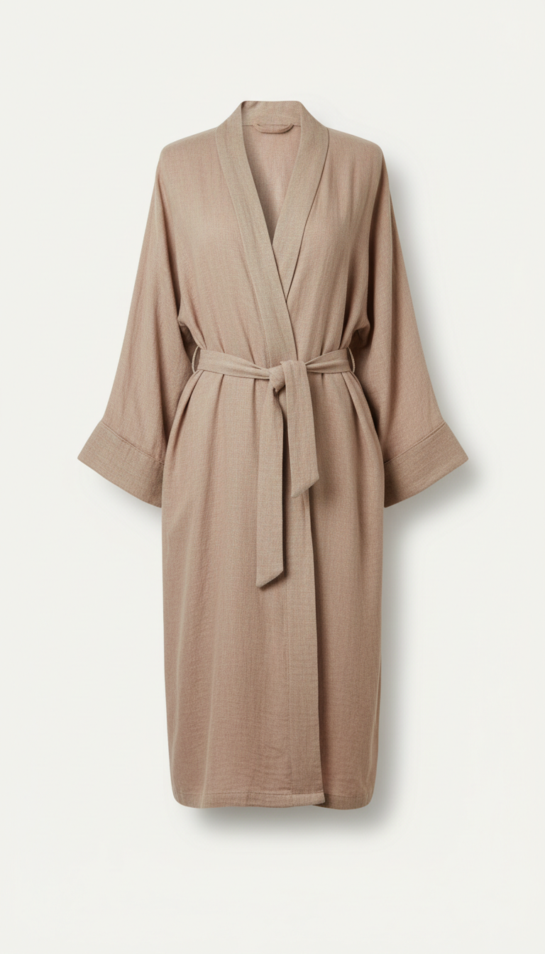The Ashby Robe in Blush Sand
