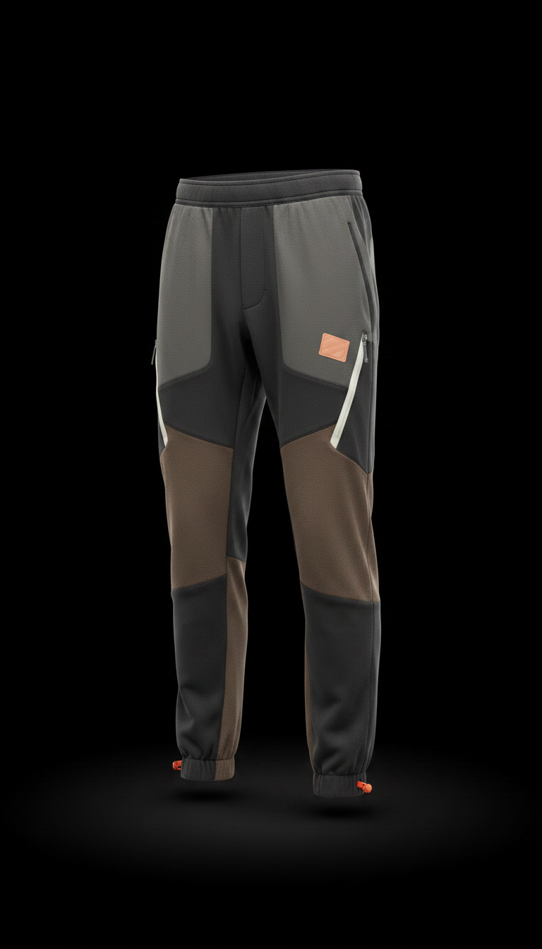 Streamlined Technical Joggers in Matte Stretch — view 2