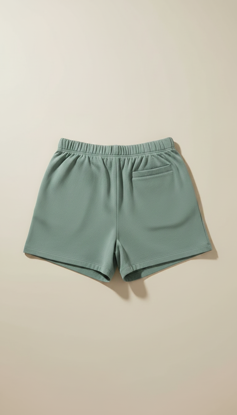 Relaxed Fit Cotton Shorts — view 2